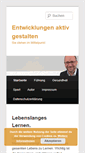 Mobile Screenshot of entwicklungspotenziale.de